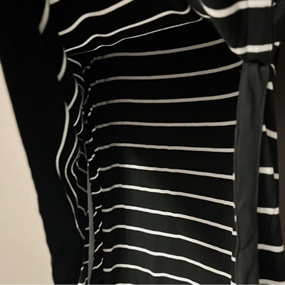 WHBM WHITE HOUSE BLACK MARKET Double Layer Long Sleeve Tunic Dress XS - Picture 11 of 14